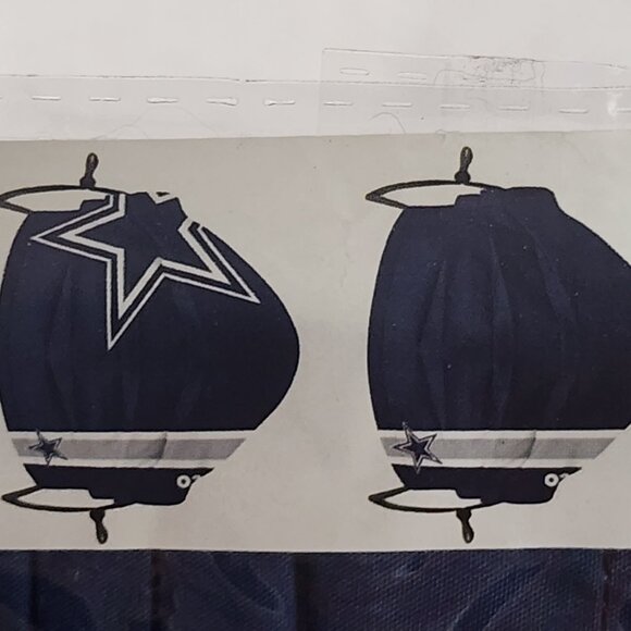 Foco NFL Dallas Cowboys Adjustable Poly Cotton Youth Mask 2pk Different Patterns - Picture 7 of 16